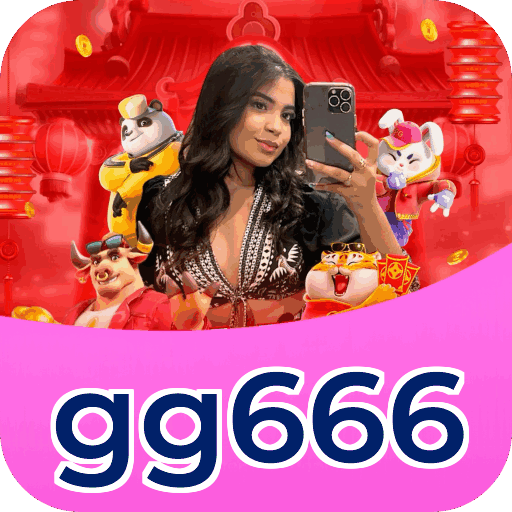Interface do aplicativo gg666 mostrando jogos disponíveis no iOS e Android